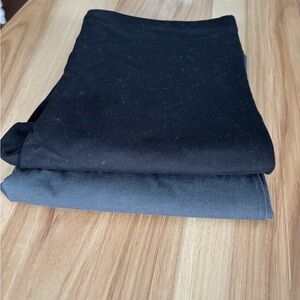 Forever 21 Black and Gray Leggings